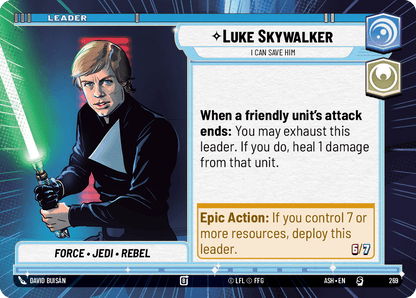 【ASH269/EN】Luke Skywalker - I Can Save Him (Hyperspace)