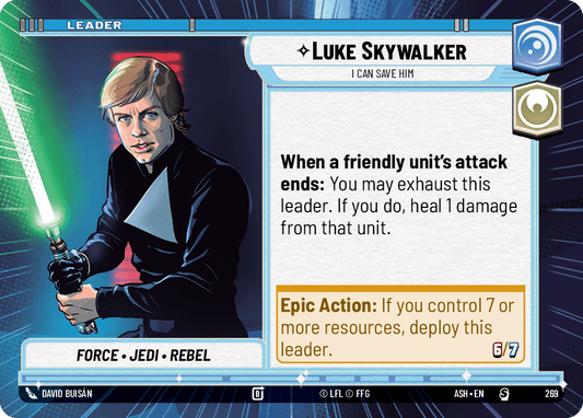 【ASH269/EN】Luke Skywalker - I Can Save Him (Hyperspace)