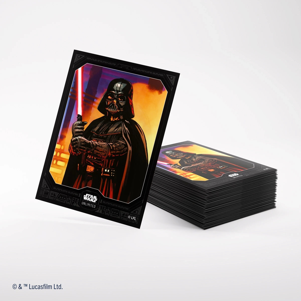 【GAMEGENIC】SWU ART SLEEVES - Darth Vader※配送方法はゆうパックをご選択ください