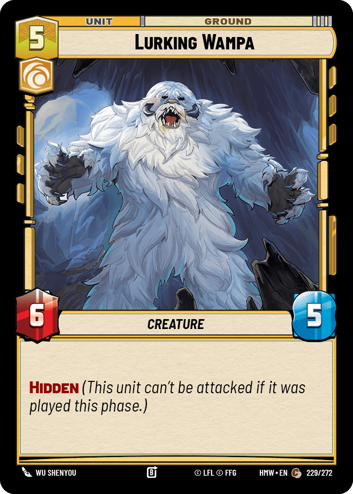 【HMW229/EN】Lurking Wampa