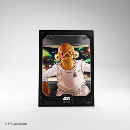 【GAMEGENIC】SWU ART SLEEVES - Admiral Ackbar※配送方法はゆうパックをご選択ください