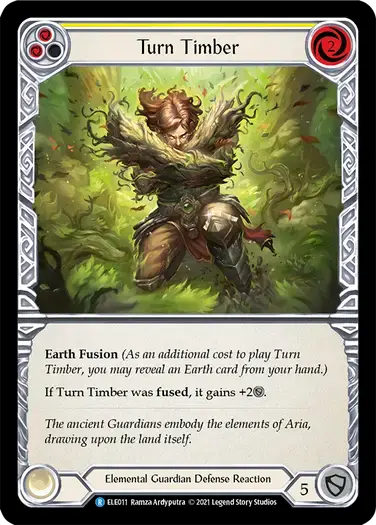 【ELE011/EN/RF】Turn Timber[Yellow]