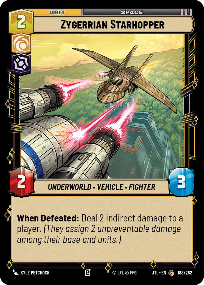 【JTL183/EN】Zygerrian Starhopper