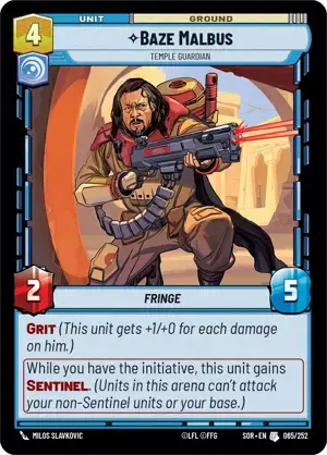 【SOR065/EN】Baze Malbus - Temple Guardian(FOIL)