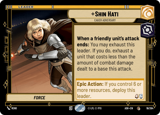 【ASH016/EN】Shin Hati - Eager Adversary