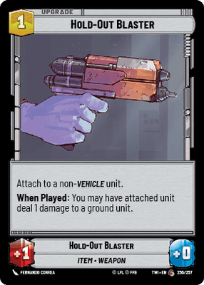 【傷あり特価】【TWI256/EN】Hold-Out Blaster