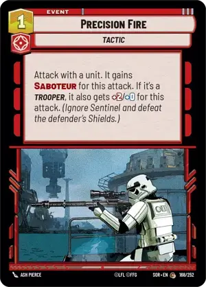 【SOR168/EN】Precision Fire(FOIL)