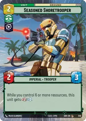 【SOR346/EN】Seasoned Shoretrooper (HYPERSPACE)