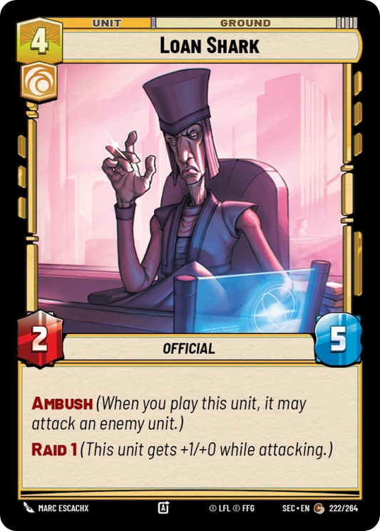 【SEC0222/EN】Loan Shark