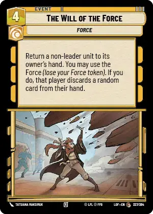 【LOF227/EN】The Will of the Force