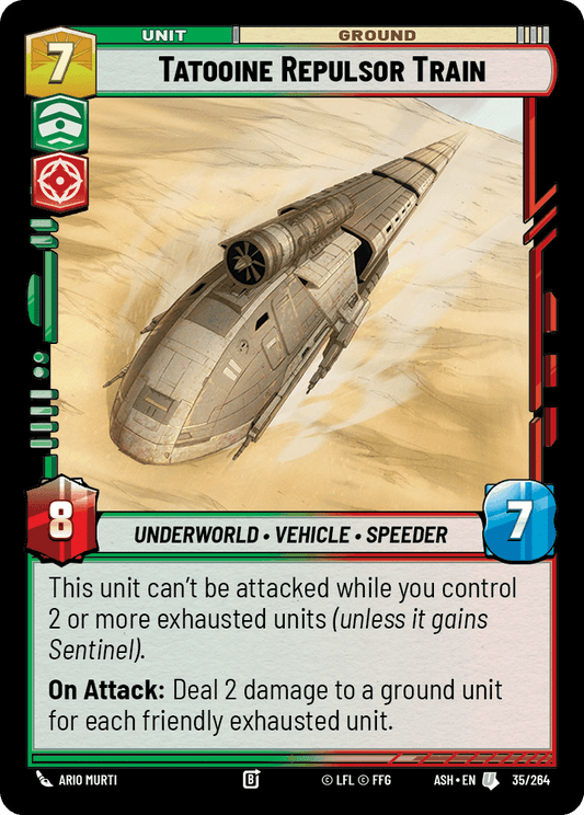 【ASH035/EN】Tatooine Repulsor Train