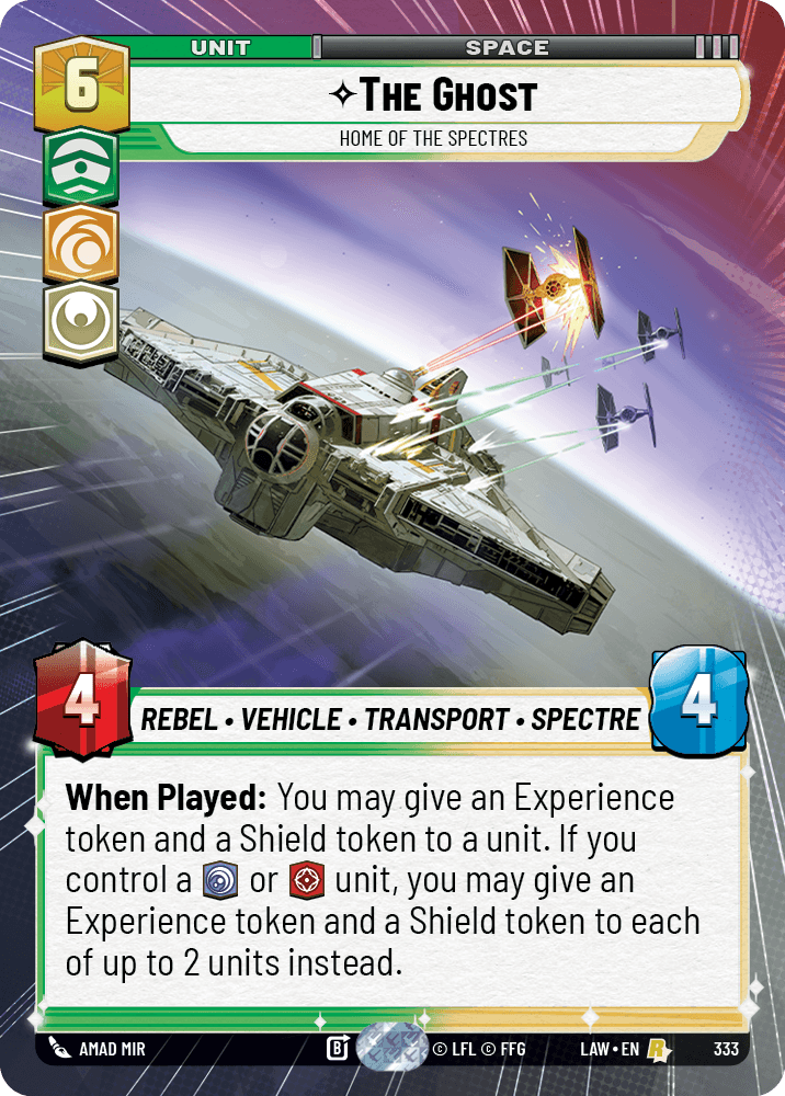 【LAW333/EN】The Ghost - Home of the Spectres (Hyperspace)