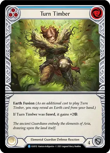 【ELE012/EN】Turn Timber[Blue]