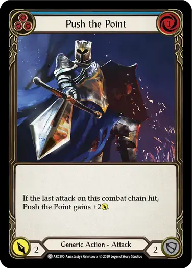 【U-ARC190/EN】Push the Point[Blue]