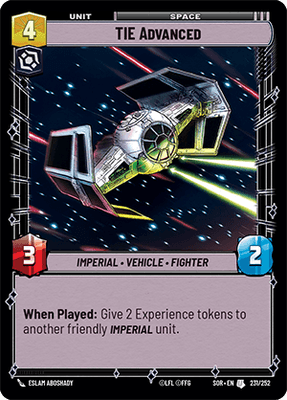 【SOR231/EN】TIE Advanced