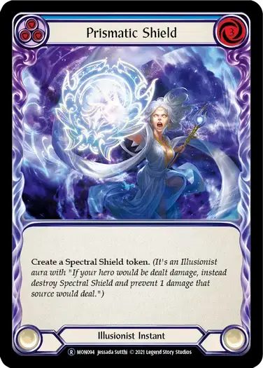【U-MON094/EN】Prismatic Shield[Blue]