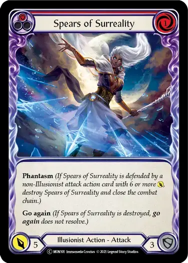 【U-MON101/EN】Spears of Surreality[Red]