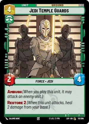 【LOF113/EN】Jedi Temple Guards