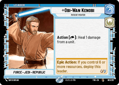 【TWI003/EN】Obi-Wan Kenobi - Patient Mentor