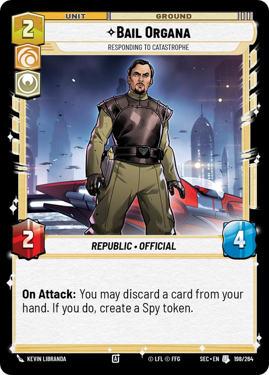 【SEC0198/EN】Bail Organa - Responding to Catastrophe