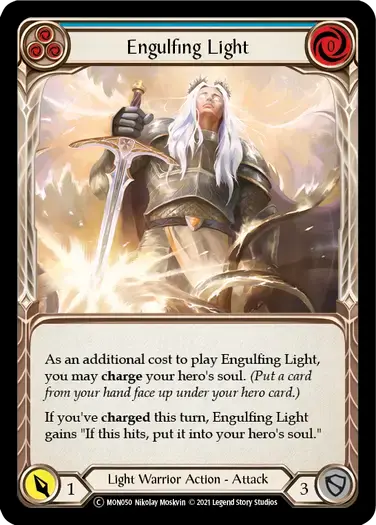 【U-MON050/EN】Engulfing Light[Blue]