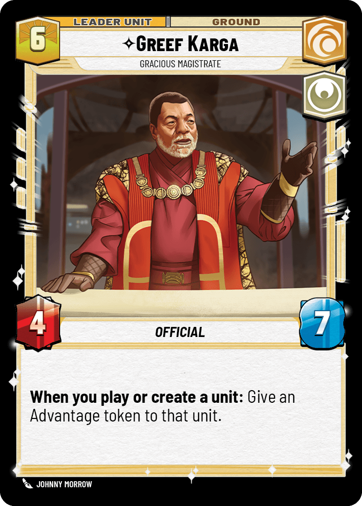 【ASH017/EN】Greef Karga - Gracious Magistrate