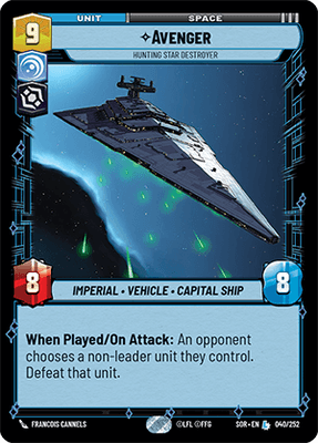 【SOR040/EN】Avenger - Hunting Star Destroyer