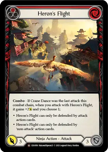 【U-CRU056/EN】Heron's Flight