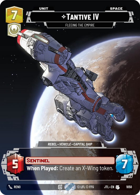 【JTL1050/EN】Tantive IV - Fleeing the Empire (Prestige)
