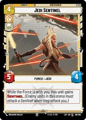 【LOF196/EN】Jedi Sentinel