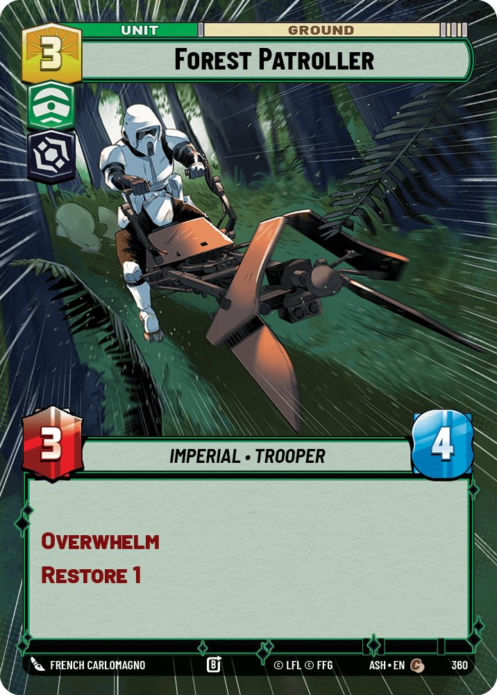 【ASH360/EN】Forest Patroller (Hyperspace)