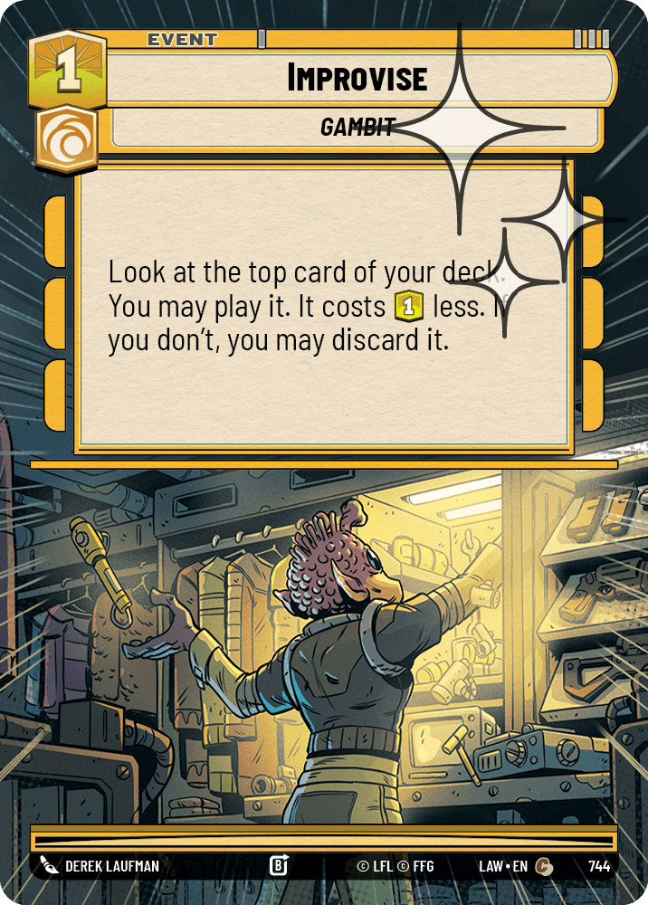 【LAW744/EN】Improvise (Hyperspace/Foil)