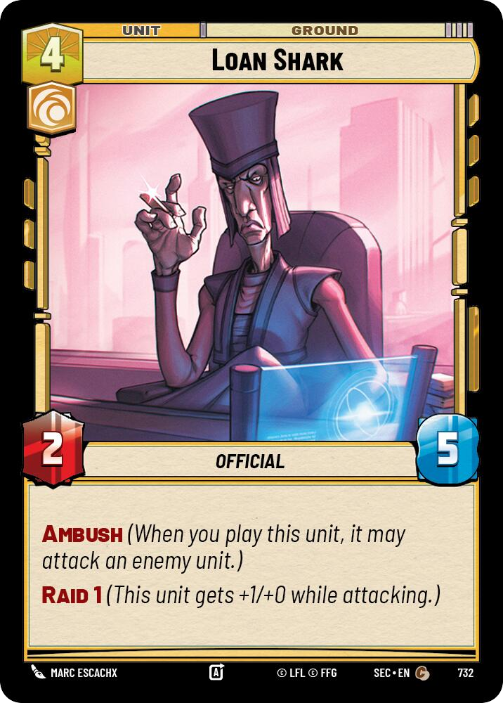 【SEC0732/EN】Loan Shark (Foil)