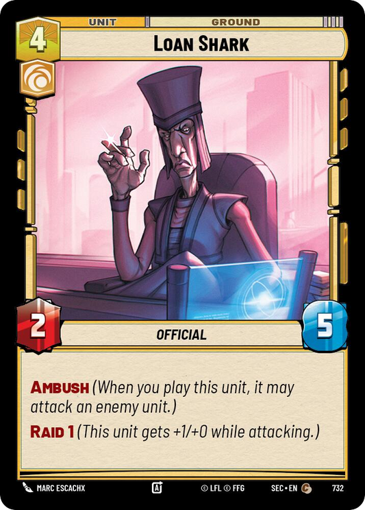 【SEC0732/EN】Loan Shark (Foil)