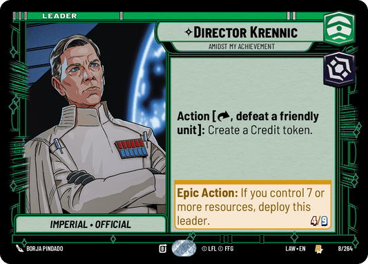 【LAW008/EN】Director Krennic - Amidst My Achievement