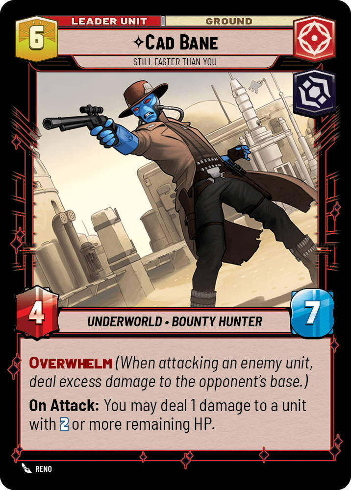 【ASH011/EN】Cad Bane - Still Faster than You