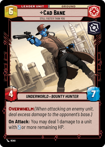 【ASH011/EN】Cad Bane - Still Faster than You