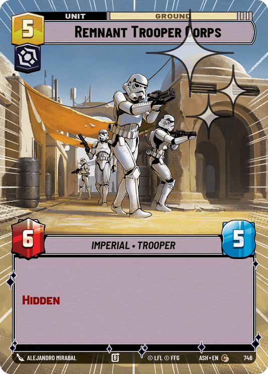 【ASH746/EN】Remnant Trooper Corps (Hyperspace/Foil)