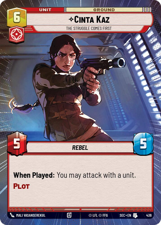 【SEC0436/EN】Cinta Kaz - The Struggle Comes First (Hyperspace)