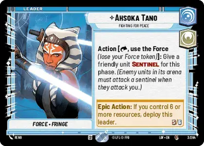 【LOF003/EN】 Ahsoka Tano - Fighting for Peace