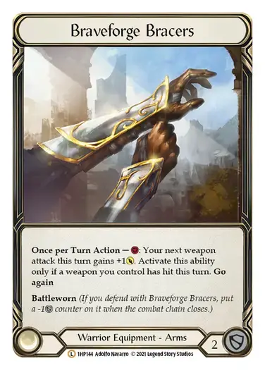 【1HP144/EN】Braveforge Bracers