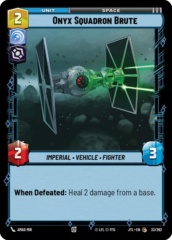 【JTL531/EN】Onyx Squadron Brute(Foil)