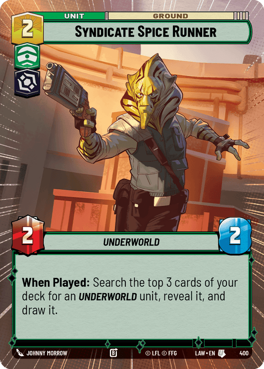 【LAW400/EN】Syndicate Spice Runner (Hyperspace)