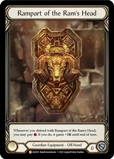 【ELE203/EN/CF】Rampart of the Ram's Head