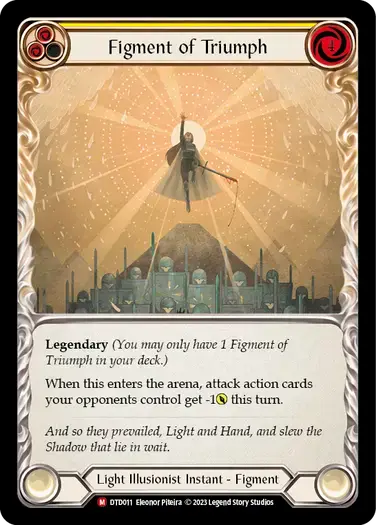 【DTD011/EN】Figment of Triumph|Victoria, Archangel of Triumph