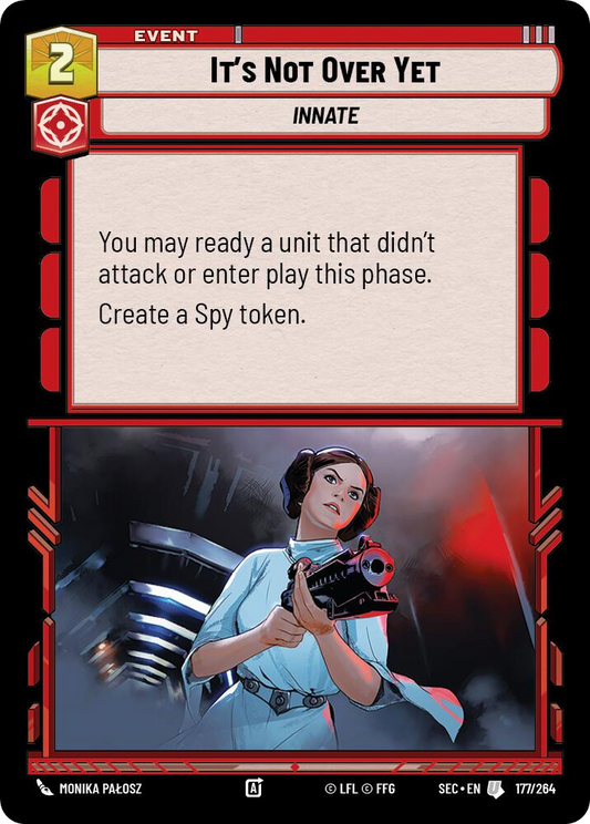 【SEC0177/EN】It's Not Over Yet