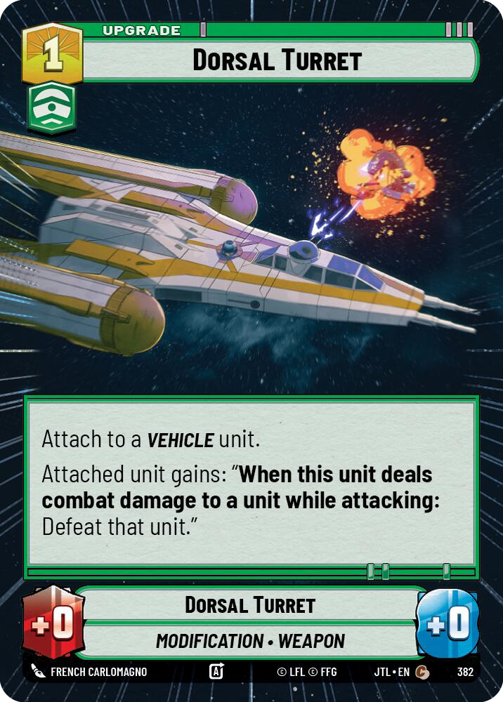 【JTL382/EN】Dorsal Turret(Hyperspace)