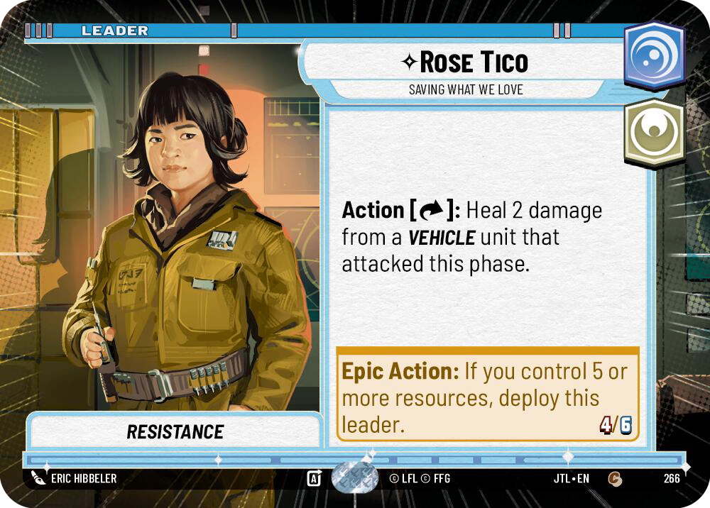 【JTL266/EN】Rose Tico - Saving What We Love(Hyperspace)