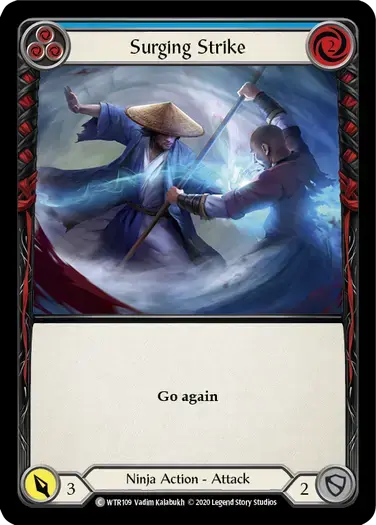 【U-WTR109/EN】Surging Strike[Blue]
