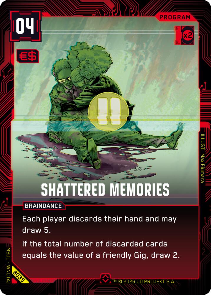 【WNCBβ035/EN】Shattered Memories